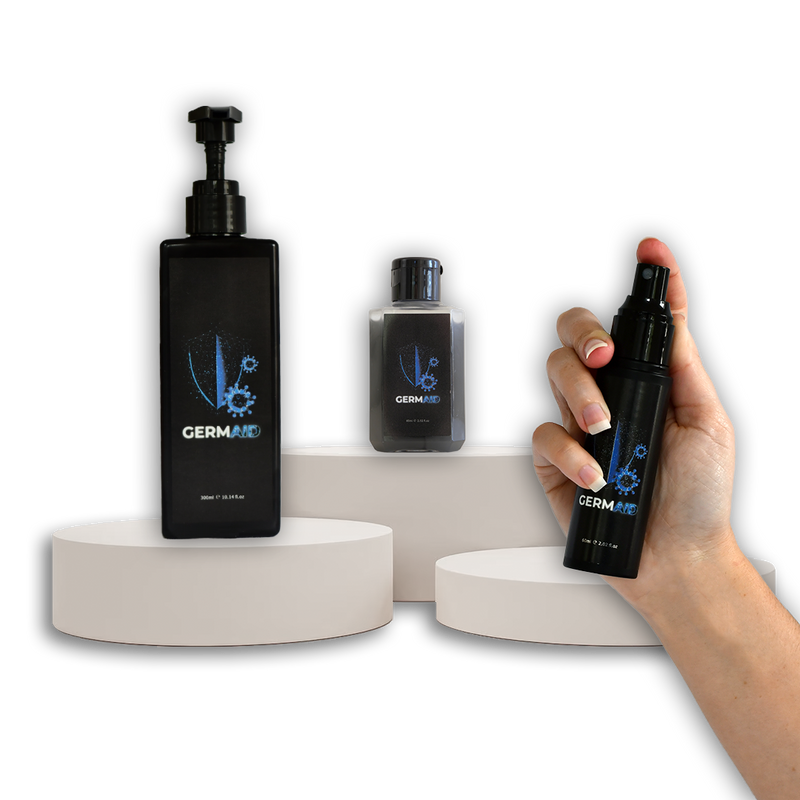 From hands to hair, from skin to air. Germaid goes where others can’t