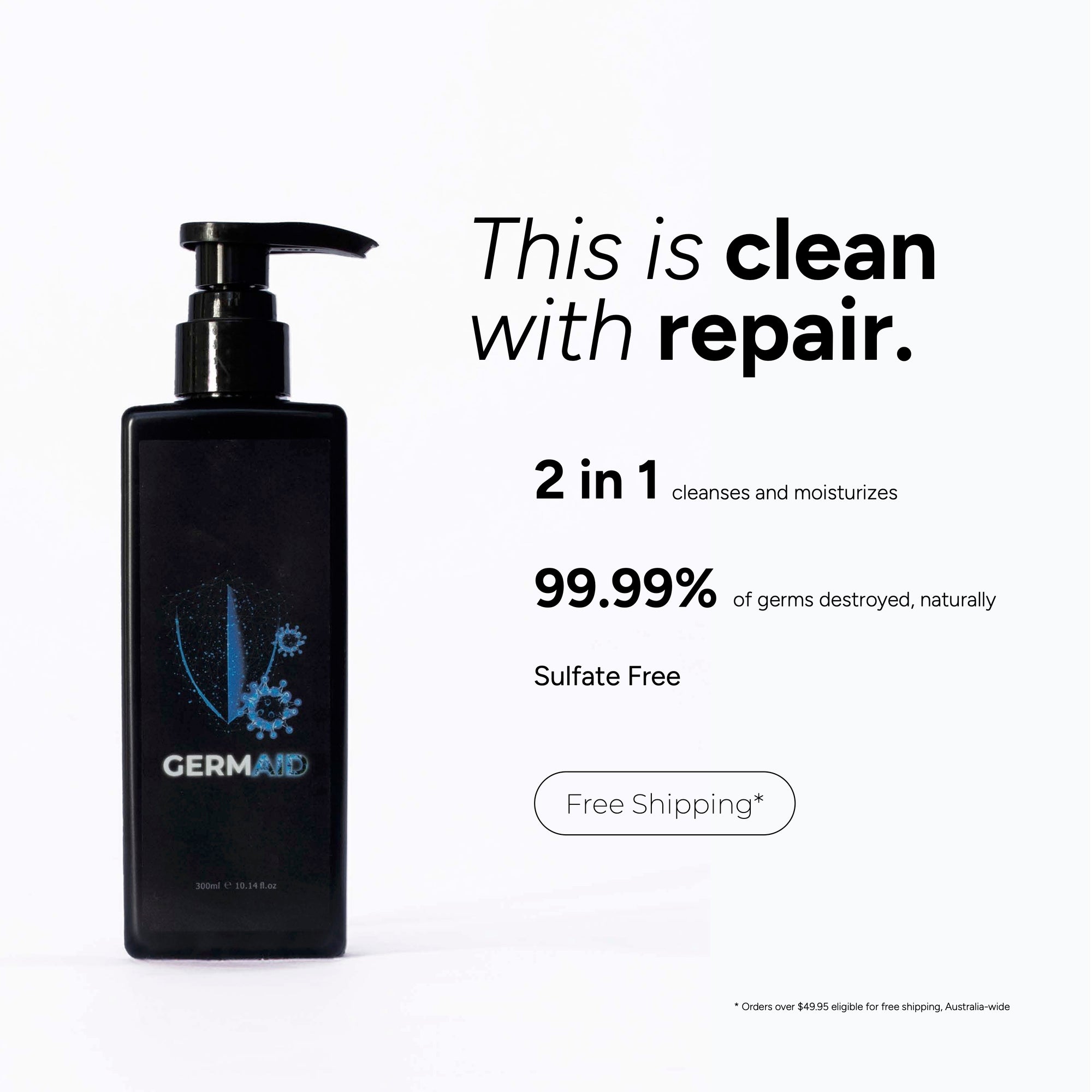 Natural Hand Wash 300ml | Soap Free